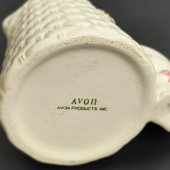 Avon Easter Bunny Set Of 4 Pcs Ceramic Decor - Picture 11 of 17